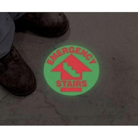 Accuform FIRE SAFETY 8 in LUMIGLOW FLEX MFS874 MFS874